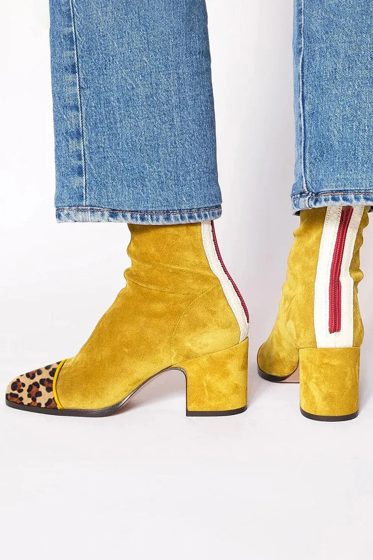 Rita™ | Bold Color Zip Booties