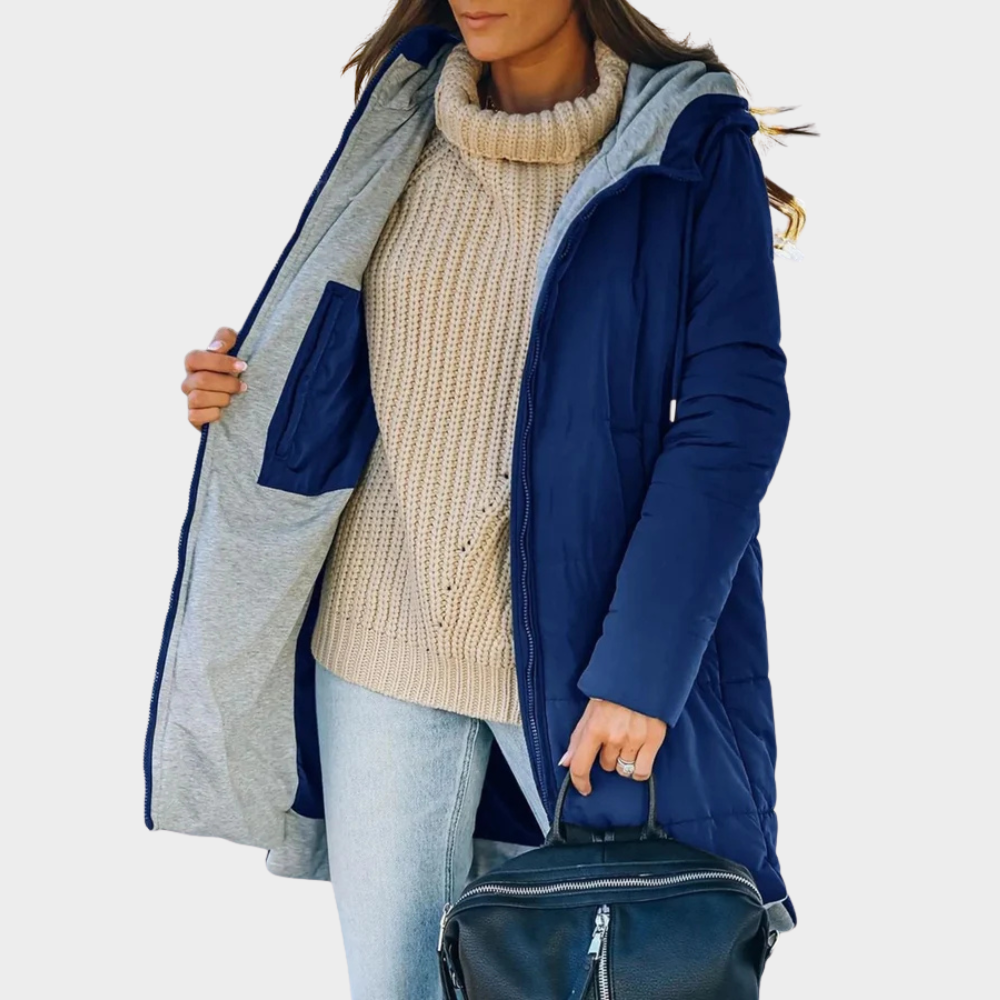 Fiora | Casual Hooded Puffer Coat
