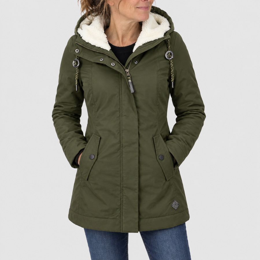 Penelope™ | Waterproof Hooded Parka with Fleece Lining
