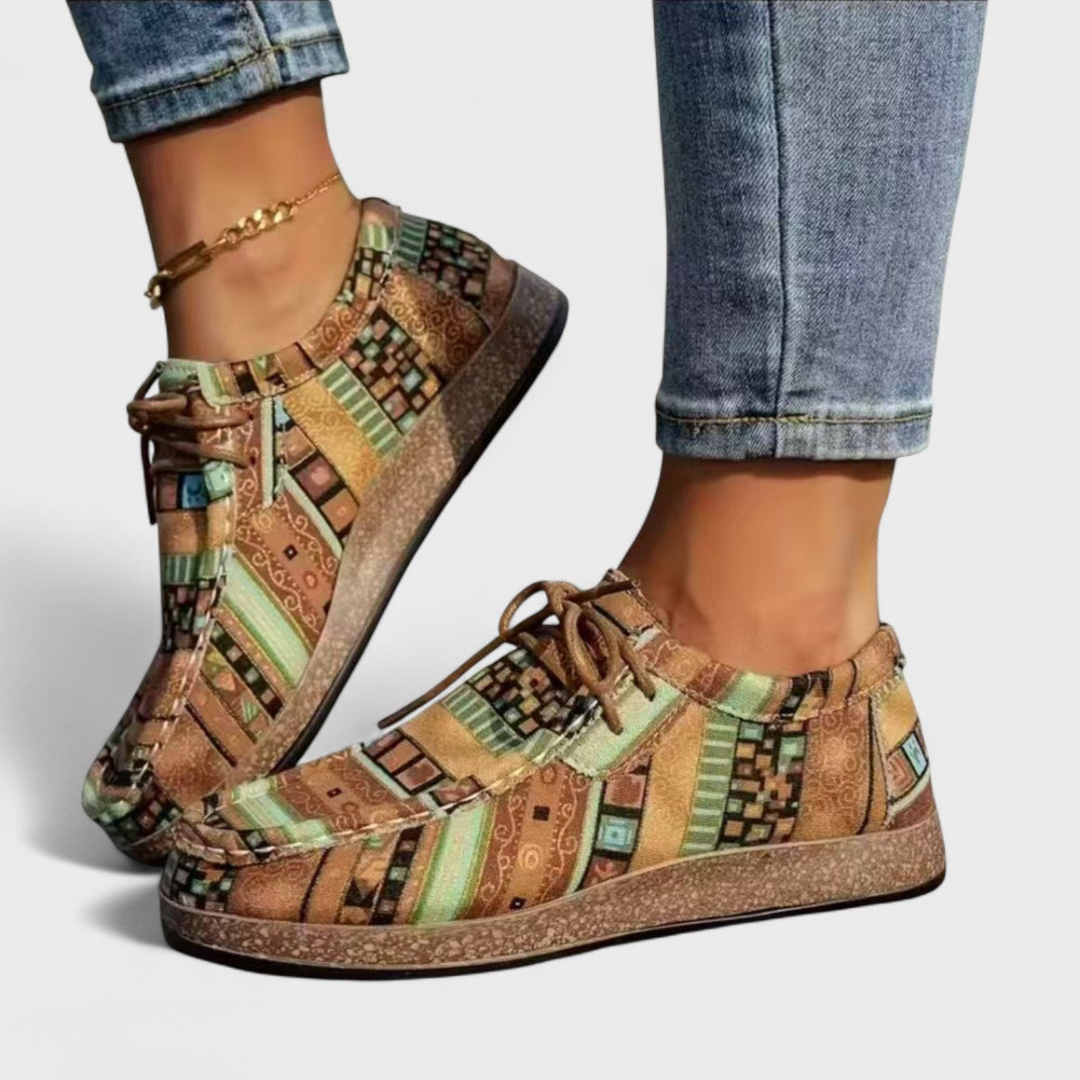 Kayla | Comfortable Shoes with Artistic Patterns