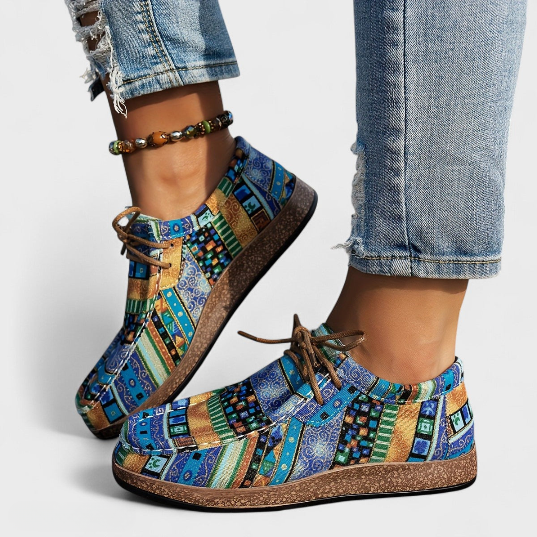 Kayla | Comfortable Shoes with Artistic Patterns