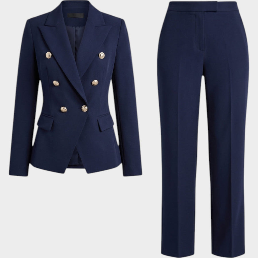 Camille | Double-breasted blazer and trousers set
