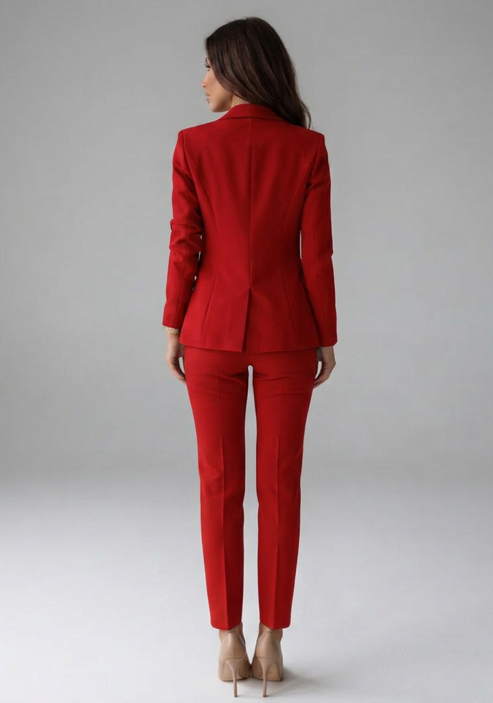 Gabrielle | Tailored Suit Set with Double-Breasted Blazer and Trousers