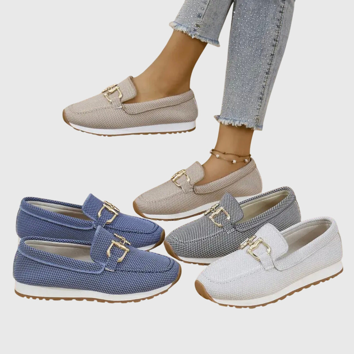 Lili | Comfortable Moccasin-Style Espadrilles