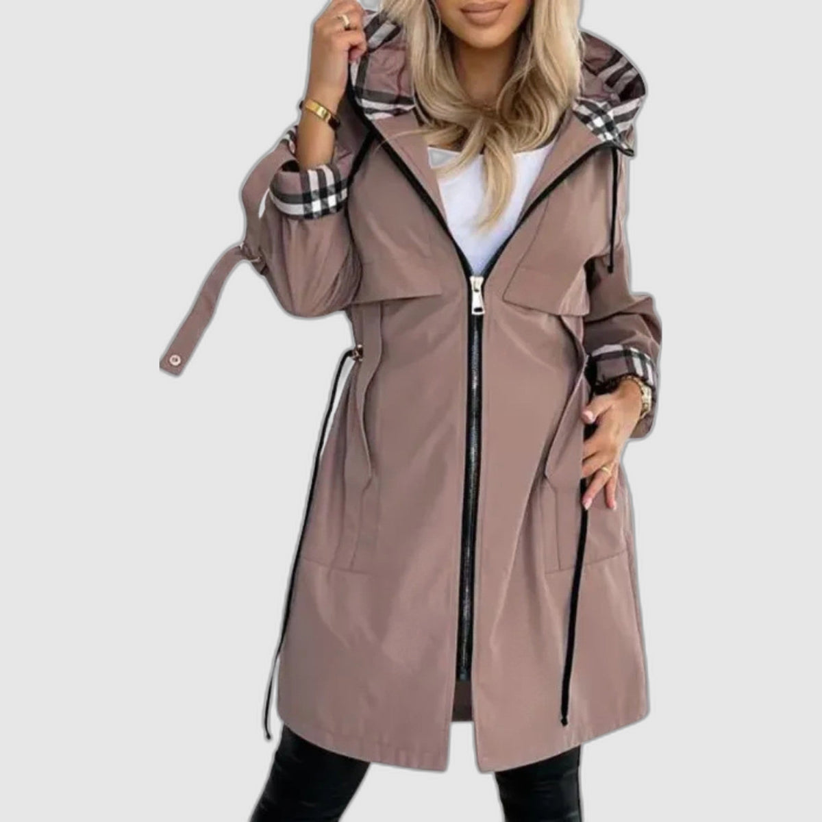 Helena | Zipped Coat