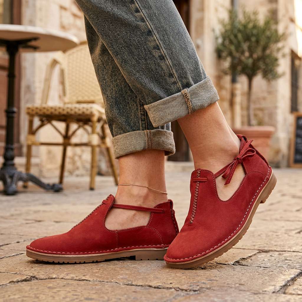Velora | Comfortable Moccasins with Adjustable Strap
