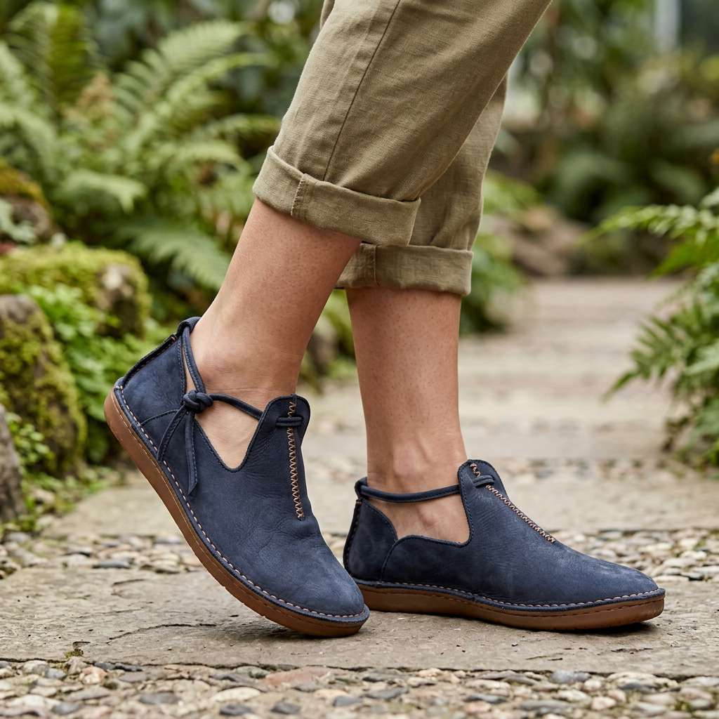 Velora | Comfortable Moccasins with Adjustable Strap