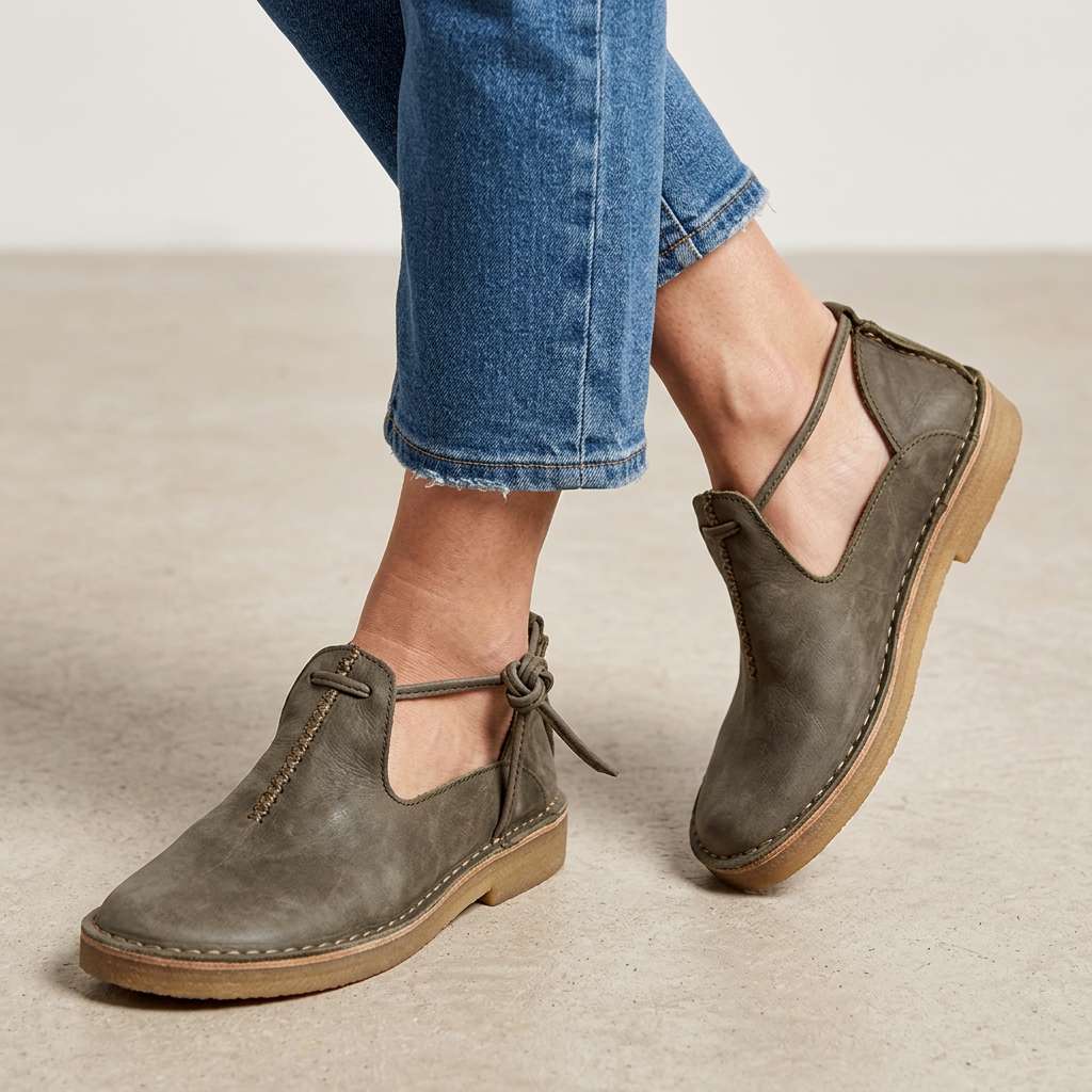 Velora | Comfortable Moccasins with Adjustable Strap