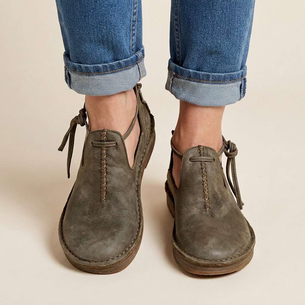 Velora | Comfortable Moccasins with Adjustable Strap