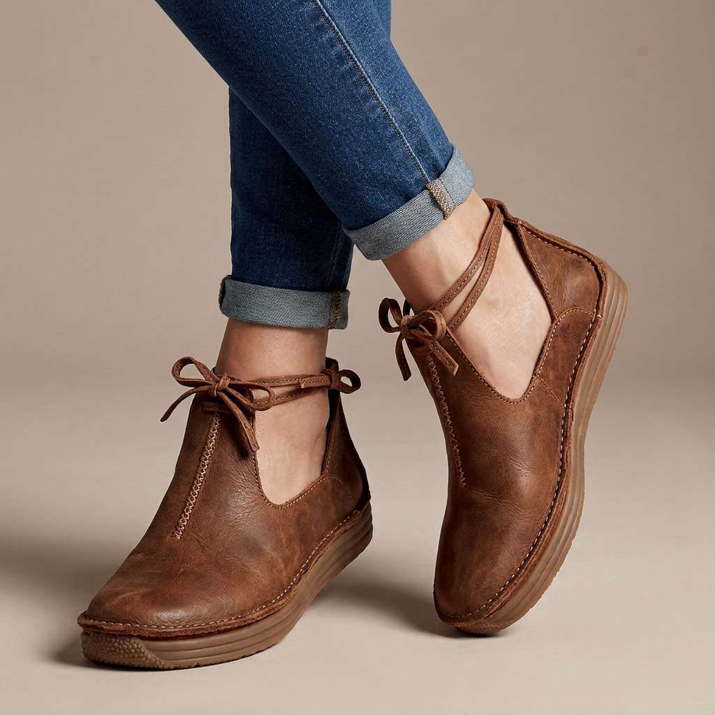 Velora | Comfortable Moccasins with Adjustable Strap