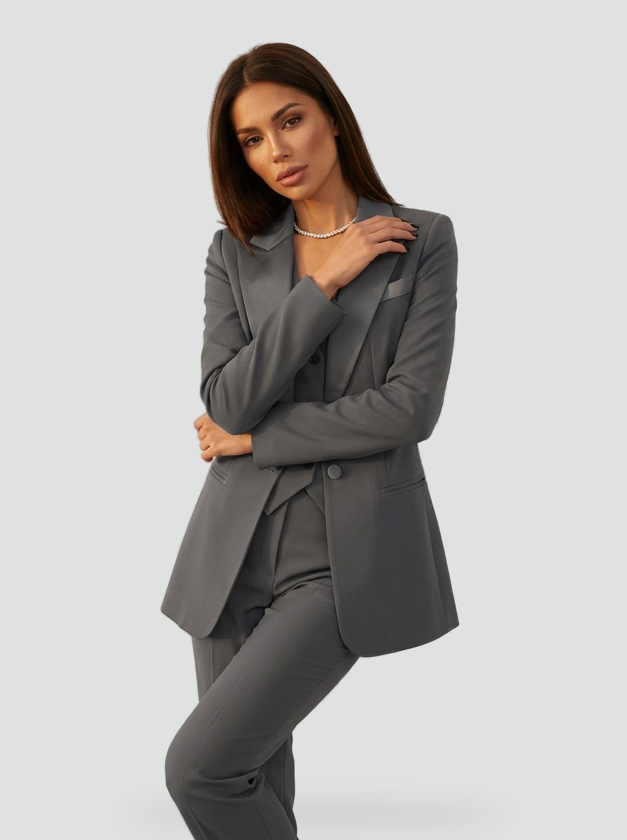 Elise | Three-Piece Set: Blazer, Vest, and Trousers
