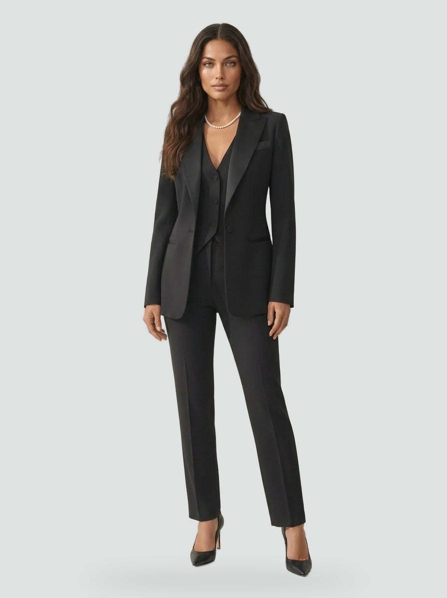 Elise | Three-Piece Set: Blazer, Vest, and Trousers