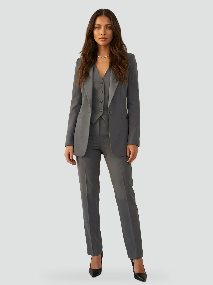Elise | Three-Piece Set: Blazer, Vest, and Trousers